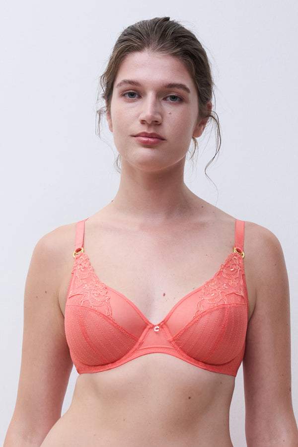 Chantelle Cabaret Sauvage Lace Full Coverage Underwire Bra